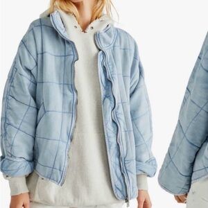 Free People dolman quilted jacket